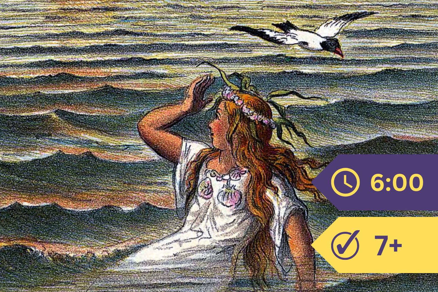 FairyTaleFriday – De kleine zeemeermin | Booklovers, image size:1480x988