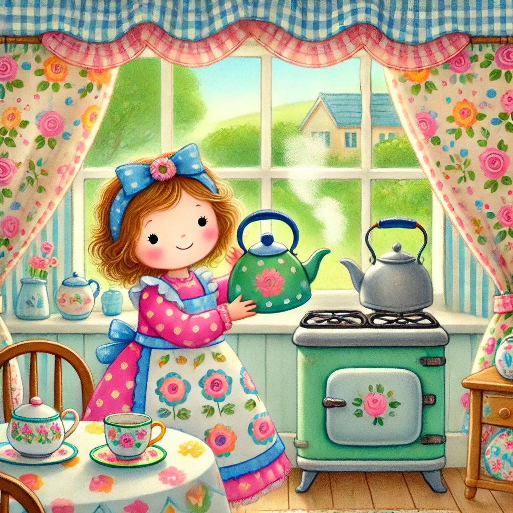 Polly Put the Kettle On Nursery Rhyme Read Free Online Audio PDF Available