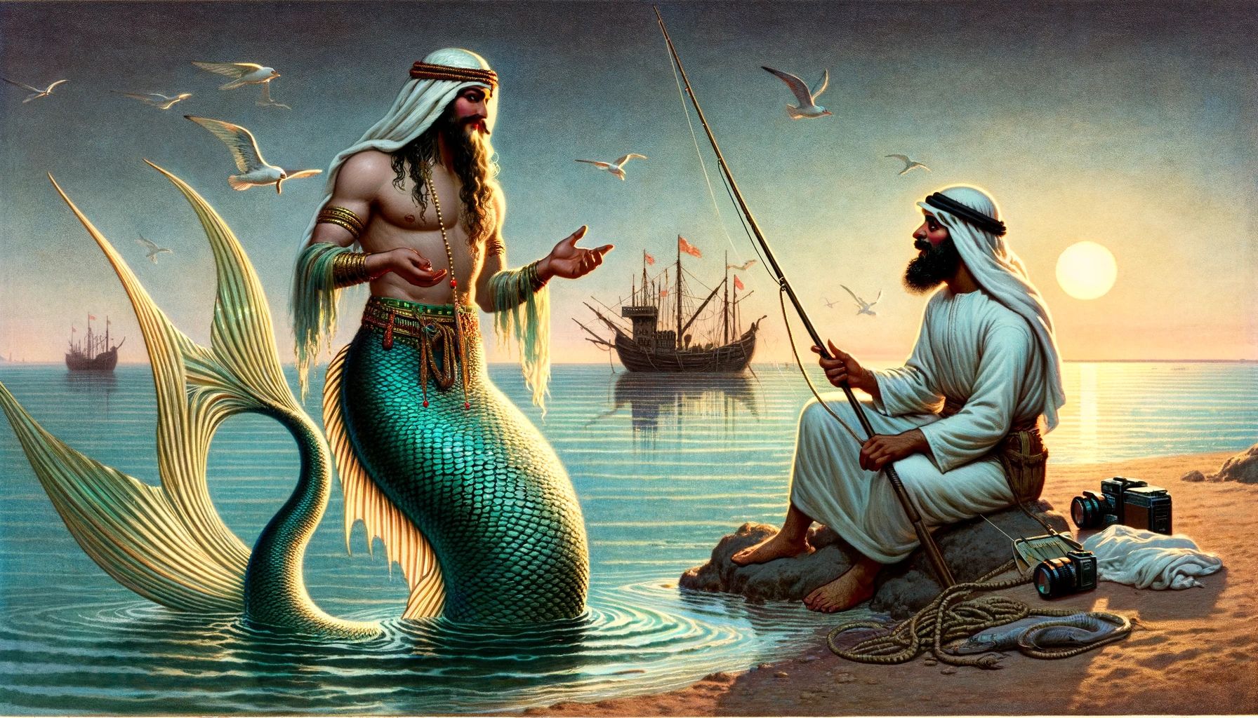 Abdullah The Fisherman And Abdullah The Merman, Ririro