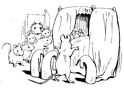 And when Mr. John Dormouse was complained to, he stayed in bed.