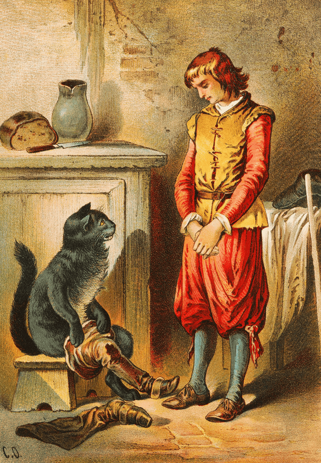 De gelaarsde kat sprookje