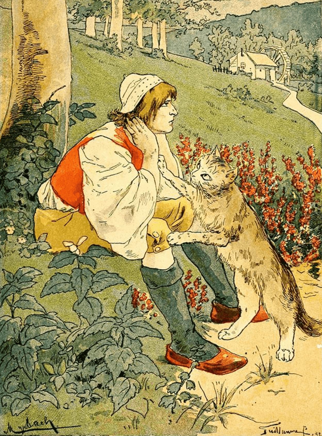 De rijk geworden bedelaar sprookje