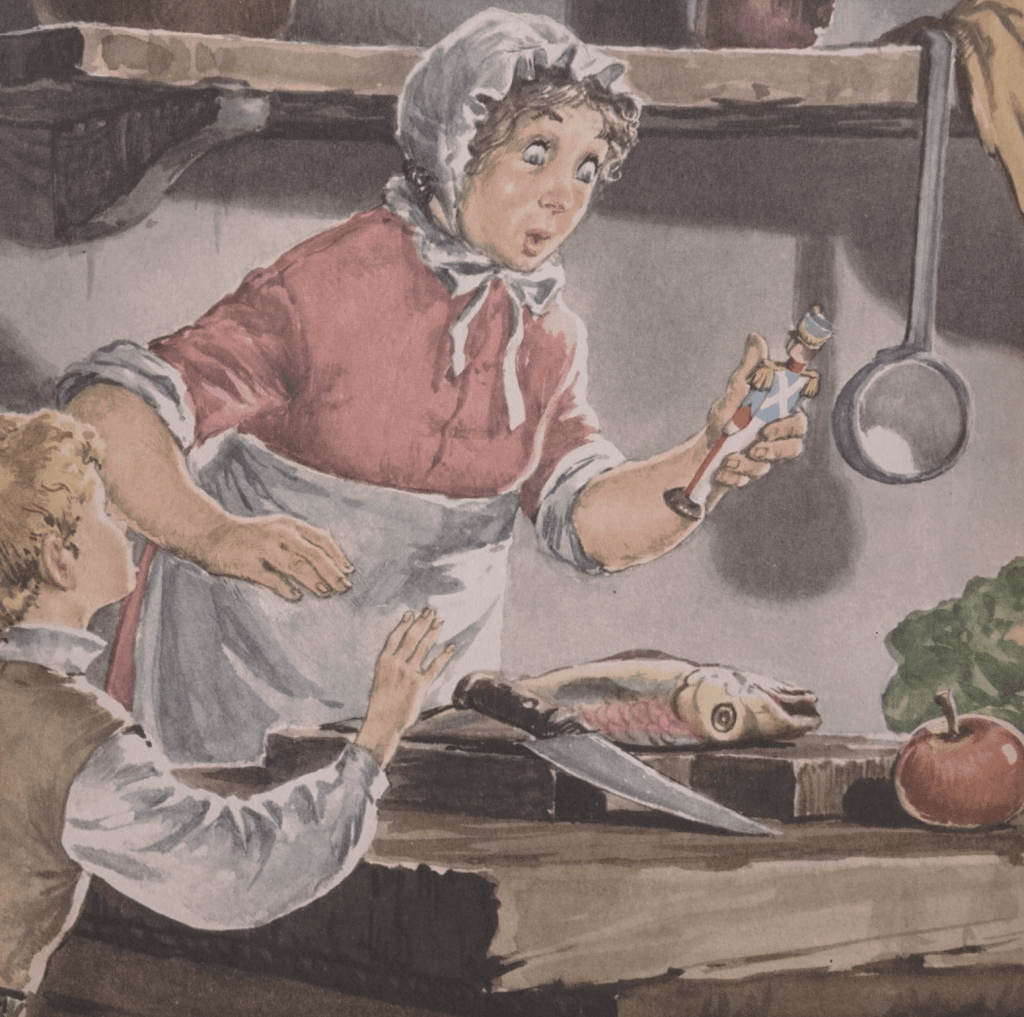 sprookje het tinnen soldaatje