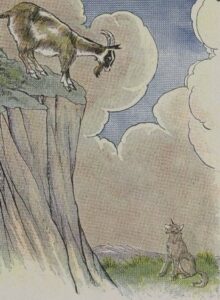 El lobo y la cabra – Fábula de Esopo | Ririro
