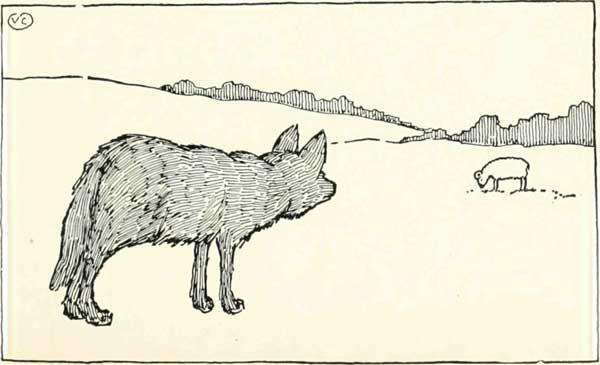 There was once a wolf