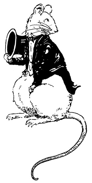 muis van de kleine rode hen