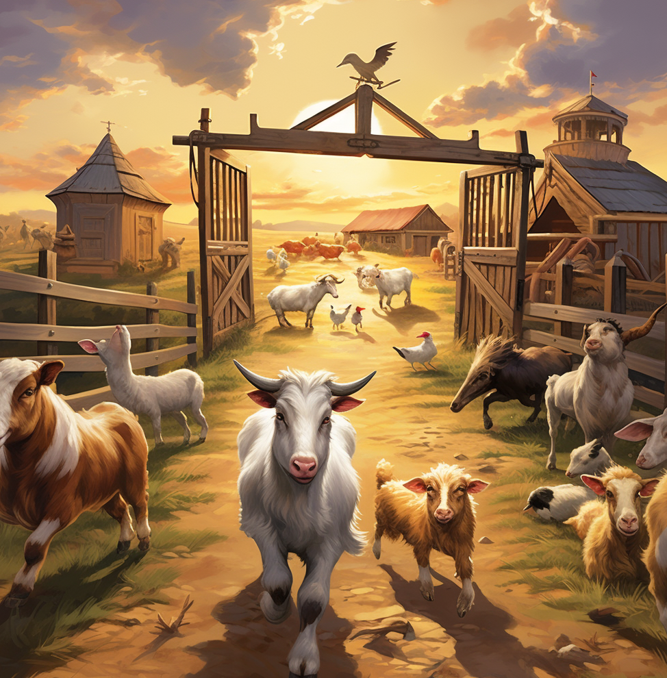 Quawk The Open Gate by Maud Lindsay – Read Free Short Story