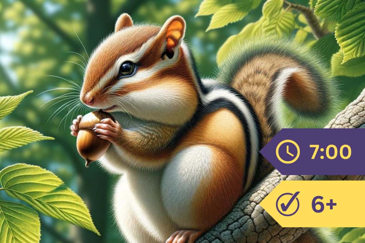 The Chipmunk Who Chattered Too Much – Carolyn Sherwin Bailey