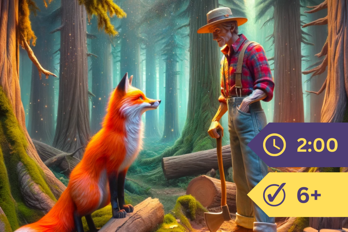 The Fox and the Woodcutter – Aesop’s Fable | Read Free