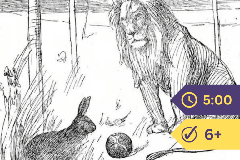 The Rabbit Who Was Afraid by Carolyn Sherwin Bailey