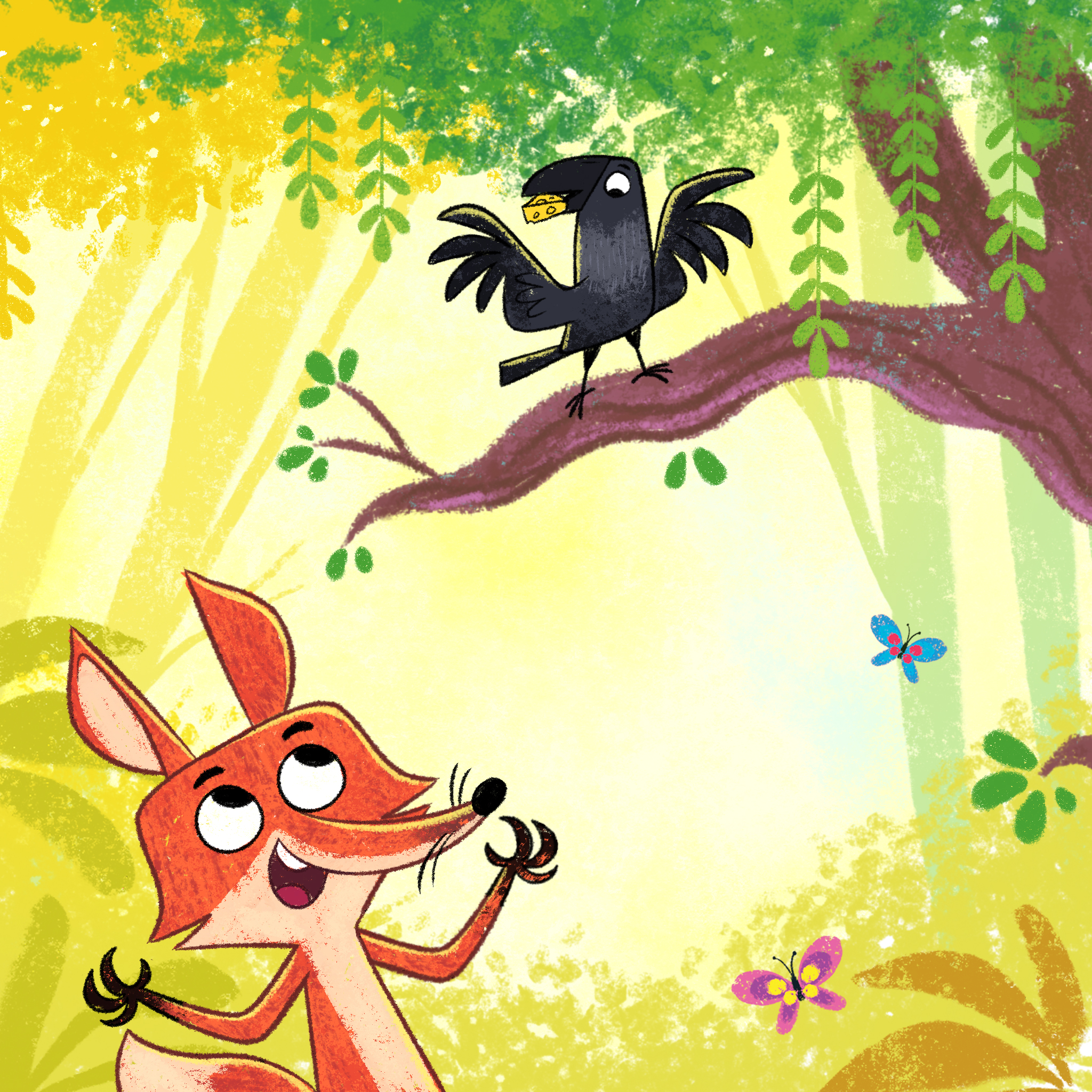 The Fox and the Crow – Aesop’s Fable | Read Free Online - Ririro