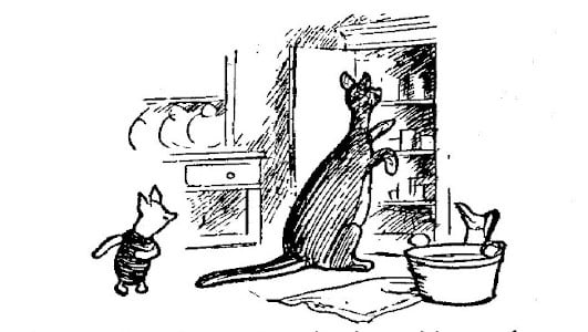 Kanga and Baby Roo Come to the Forest – A.A. Milne