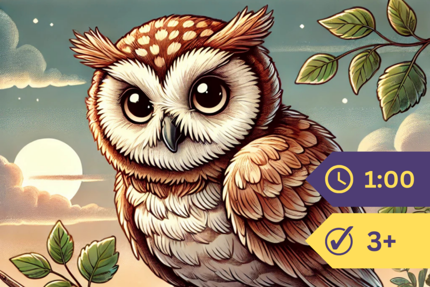 A Wise Old Owl (Nursery Rhyme) - Ririro