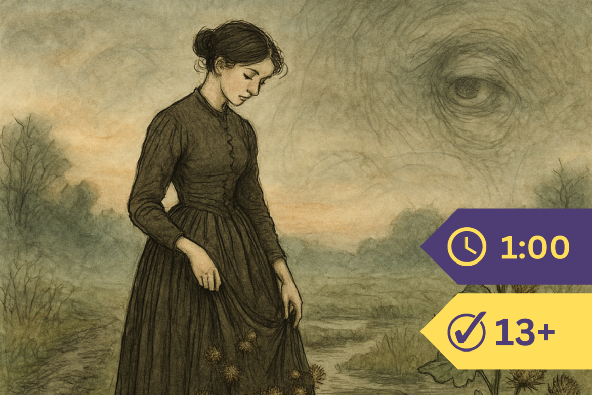 A Burdock—clawed my Gown by Emily Dickinson | Poem - Ririro