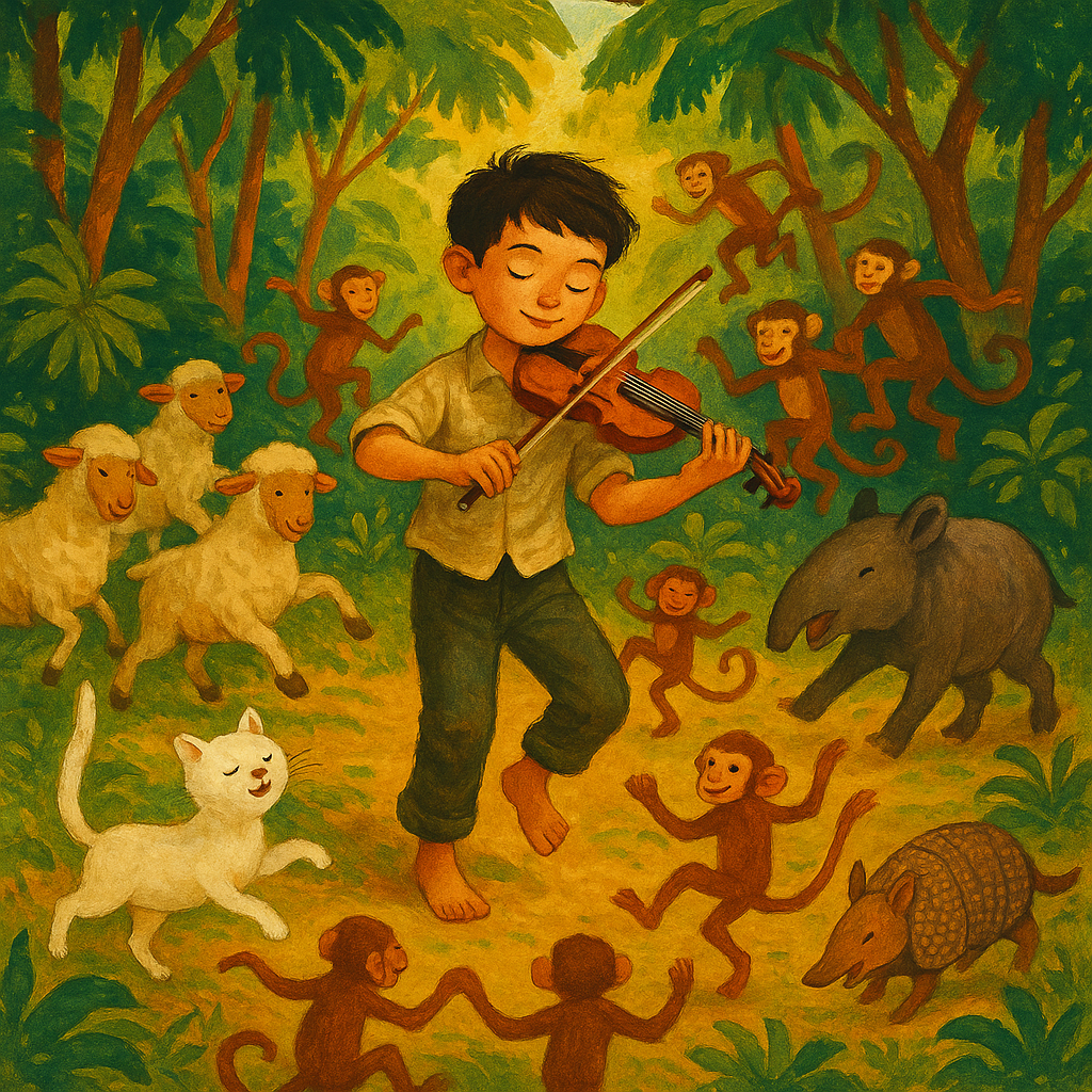 The Boy And The Violin